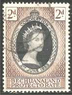 CE-36 Bechuanaland Couronnement Elizabeth II 1953 Coronation - Familias Reales