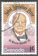 CE-23a Sir Winston Churchill Prix Littérature Nobel Literature Prize 1953 - Prix Nobel