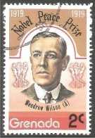 CE-19a Woodrow Wilson Prix Paix Nobel Peace Prize 1919 - Premio Nobel