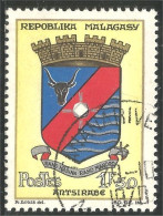 BL-57 Madagascar Blason Armoiries Coat Arms Wappen Stemma - Postzegels