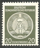 BL-32 DDR Blason Armoiries Coat Arms Wappen Stemma MH * Neuf - Postzegels