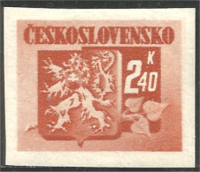 BL-29 Ceskoslovensko Blason Armoiries Coat Arms Wappen Stemma Lion Lowe Leone MH * Neuf - Briefmarken