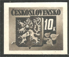 BL-31 Ceskoslovensko Blason Armoiries Coat Arms Wappen Stemma Lion Lowe Leone MH * Neuf - Briefmarken