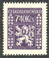 BL-27 Ceskoslovensko Blason Armoiries Coat Arms Wappen Stemma Lion Lowe Leone MH * Neuf - Stamps