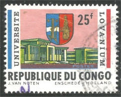 BL-25 Congo Blason Armoiries Coat Arms Wappen Stemma Lovanium - Briefmarken