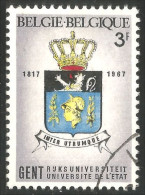 BL-12 Belgique Blason Armoiries Coat Arms Wappen Stemma Lion Lowe Leone - Francobolli