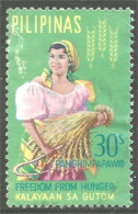 AL-130 Philippines Freedom Hunger Gerbe Blé Wheat Sheaf Agriculture - Alimentación