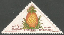 AL-50 Gabon Pina Ananas Pineapple Abacaxi Triangle MLH * Neuf  - Food
