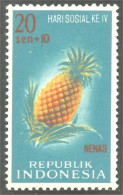 AL-39 Indonesia Ananas Pineapple Nenas MVLH * Neuf Légère Trace Charnière - Levensmiddelen