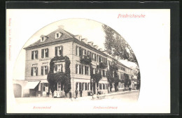 AK Franzensbad, Ferdinandstrasse Mit Gasthaus Friedrichsruhe  - Tchéquie