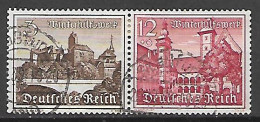 GERMANIA REICH TERZO REICH 1939 TETE.BECH   SOCCORSO INVERNALE YVERT. 654a  USATA VF - Used Stamps