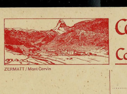 Carte Illustrée Neuve N° 104 - 046B - ZERMATT / Mont Cervin  ( N° Zumstein 2009) - Enteros Postales