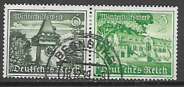 GERMANIA REICH TERZO REICH 1939 TETE.BECH   SOCCORSO INVERNALE YVERT. 656a  USATA VF - Used Stamps