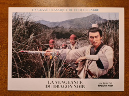 CP FILM LA VENGEANCE DU DRAGON NOIR - Affiches Sur Carte