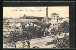 AK Melnik-Rusovice, Raffinerie Cukru, Zuckerfabrik  - Czech Republic