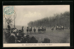 CPA Chantilly, Les Courses, Un Départ  - Chantilly