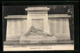 CPA Clermont, Le Monument  - Clermont