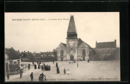 CPA Estrées-Saint-Denis, La Sortie De La Messe  - Other & Unclassified