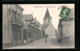 CPA Gamaches, Rue De L`Eglise  - Sonstige & Ohne Zuordnung