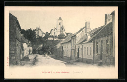 CPA Domart, Vue Generale, L`Eglise  - Other & Unclassified