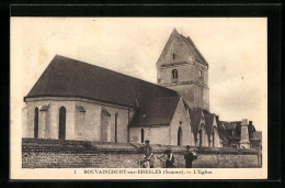 CPA Bouvaincourt-sur-Bresles, L`Eglise  - Autres & Non Classés