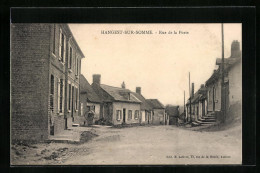 CPA Hangest-sur-Somme, Rue De La Porte  - Other & Unclassified