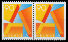 SCHWEIZ 1995 Nr 1563yDl 1563yDr Postfrisch WAAGR PAAR S2D3FCE - Unused Stamps