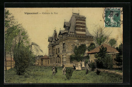 CPA Vignacourt, Chateau Du Parc  - Vignacourt