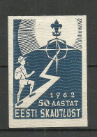 Estland Estonia In Exile 1962 Pfadfinder Scouting Boy Scouts * - Estonie