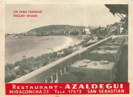 73977124 SAN_SEBASTIAN__Saint-Sebastien_Pais_Vasco_ES Restaurant Azaldegui Panor - Autres & Non Classés
