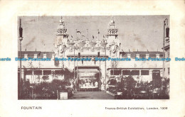 R058289 Fountain. Franco British Exhibition. London. 1908 - Autres & Non Classés