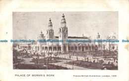 R058291 Palace Of Womans Work. Franco British Exhibition. London. 1908 - Altri & Non Classificati