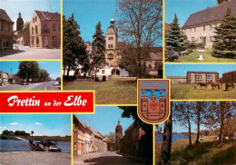 73947417 Prettin Lichtenburger Tor Schloss Rathaus Drei Linden Neubauten Elbfaeh - Other & Unclassified