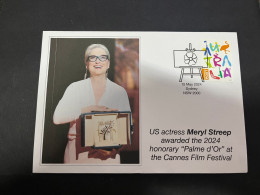20-5-2024 (5 Z 37) US Actrss Meryl Streepawarded The 2024 Honorary "Palme D'Or" At The Cannes Film Festival In France - Attori
