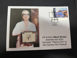 20-5-2024 (5 Z 37) US Actrss Meryl Streepawarded The 2024 Honorary "Palme D'Or" At The Cannes Film Festival In France - Schauspieler