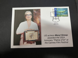 20-5-2024 (5 Z 37) US Actrss Meryl Streepawarded The 2024 Honorary "Palme D'Or" At The Cannes Film Festival In France - Actors