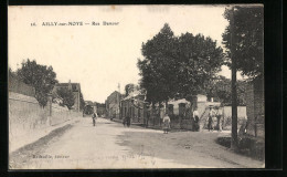 CPA Ailly-sur-Noye, Rue Damour  - Ailly Sur Noye
