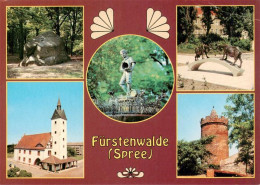 73947386 Fuerstenwalde_Spree Rauenscher Stein Tierplastik Boettcherjunge Auf Dem - Fuerstenwalde