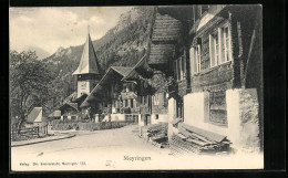 AK Meyringen, Auf Der Strasse Zur Kirche Hin  - Other & Unclassified