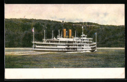 AK Day Line Steamer Hendrick Hudson On The Hudson River  - Other & Unclassified