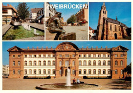 73906048 Zweibruecken Pfalz Wasserspiele Skulptur Kirche Schloss - Zweibrücken