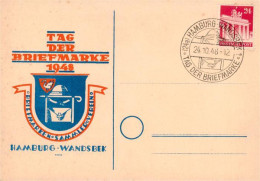 73905962 Wandsbek Hamburg Tag Der Briefmarke Briefmarken-Sammlerverein Sonderste - Other & Unclassified
