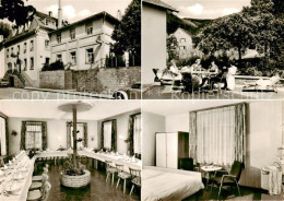 73867097 Lindenberg Pfalz Hotel Pension Zum Hirsch Restaurant Fremdenzimmer Terr - Autres & Non Classés