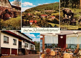 73867085 Grund Reisenbach Gasthaus Pension Zum Grund Gastraum Muehle Wildpark Te - Autres & Non Classés