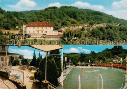 73867082 Hemsbach Bergstrasse Hotel Luisenhof Terrasse Swimming Pool Hemsbach Be - Autres & Non Classés