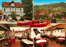 73867078 Kappelrodeck Moninger Stube Restaurant Panorama Weinberge Schwarzwald K - Autres & Non Classés