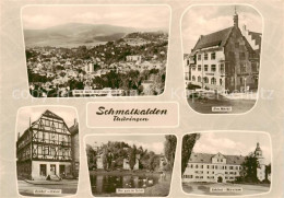 73867053 Schmalkalden Panorama Blick Zum Thueringer Wald Markt Luther-Haus Teich - Schmalkalden