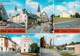 73866981 Selb Oberfranken Bayern Ludwigstr Mit Rathaus Fussgaengerzone Heilig Ge - Selb