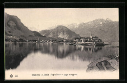 Cartolina Baveno, Panorama E Isola Superiore  - Sonstige & Ohne Zuordnung