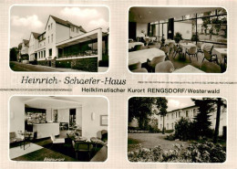 73832706 Rengsdorf Heinrich-Schaefer-Haus Speisesaal Restaurant Gaestehaus Rengs - Autres & Non Classés